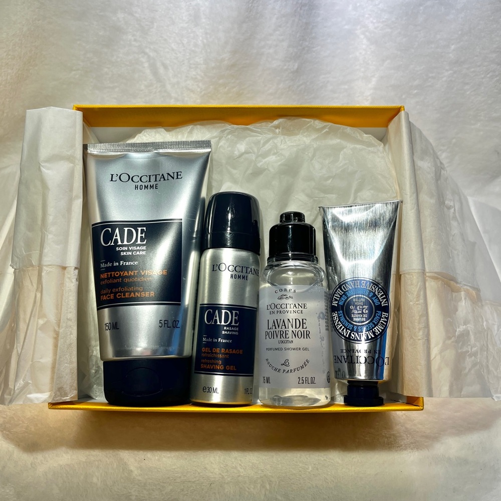 NWT L'OCCITANE Men's Grooming Set